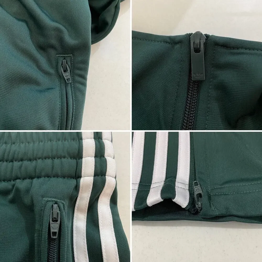 Adidas Originals Classics Firebird Tracksuit Mineral Green White Size XL